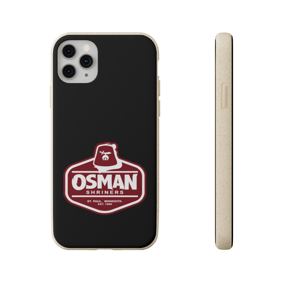 Osman Shrine Biodegradable Case Black - Image 153