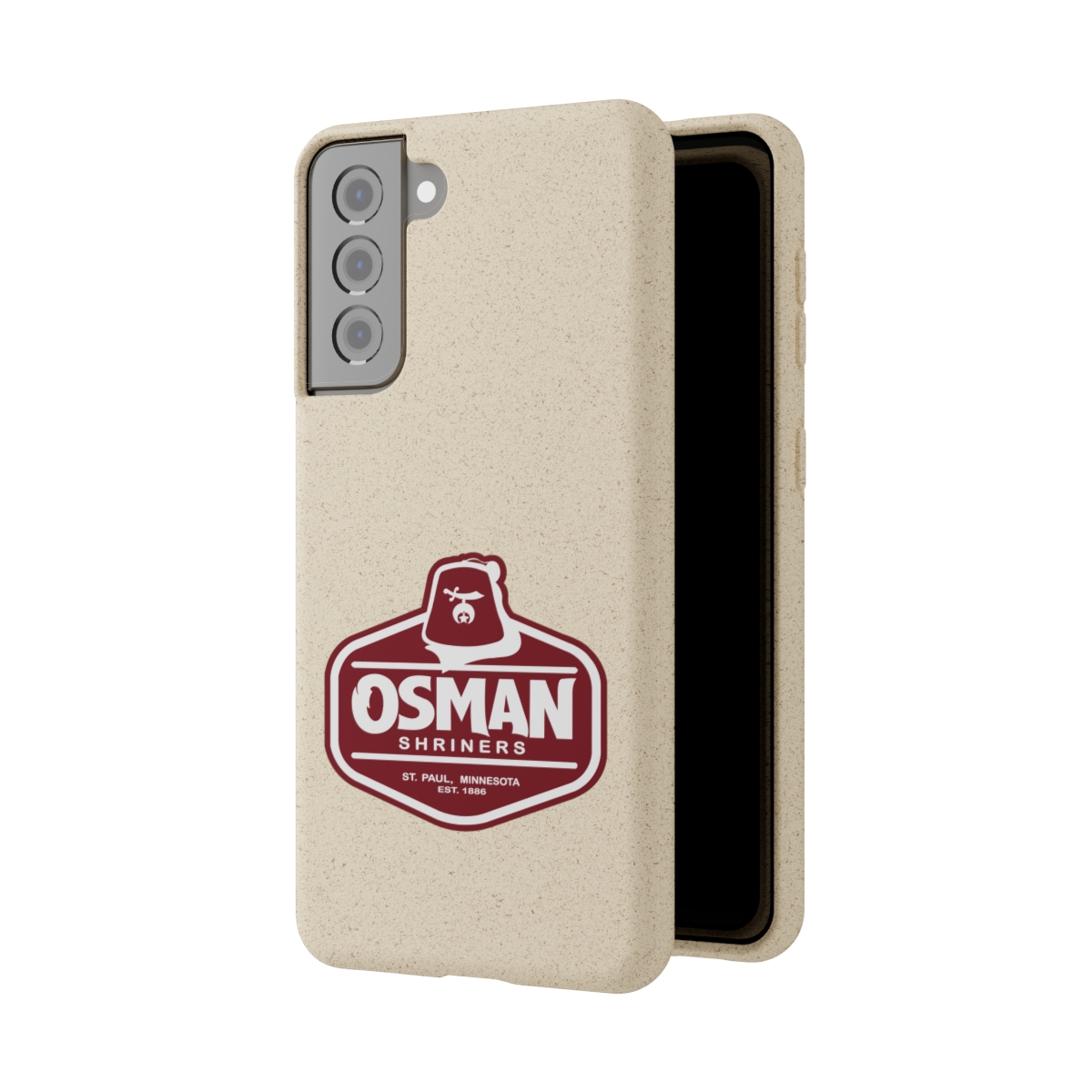 Osman Shrine Biodegradable Case White - Image 175