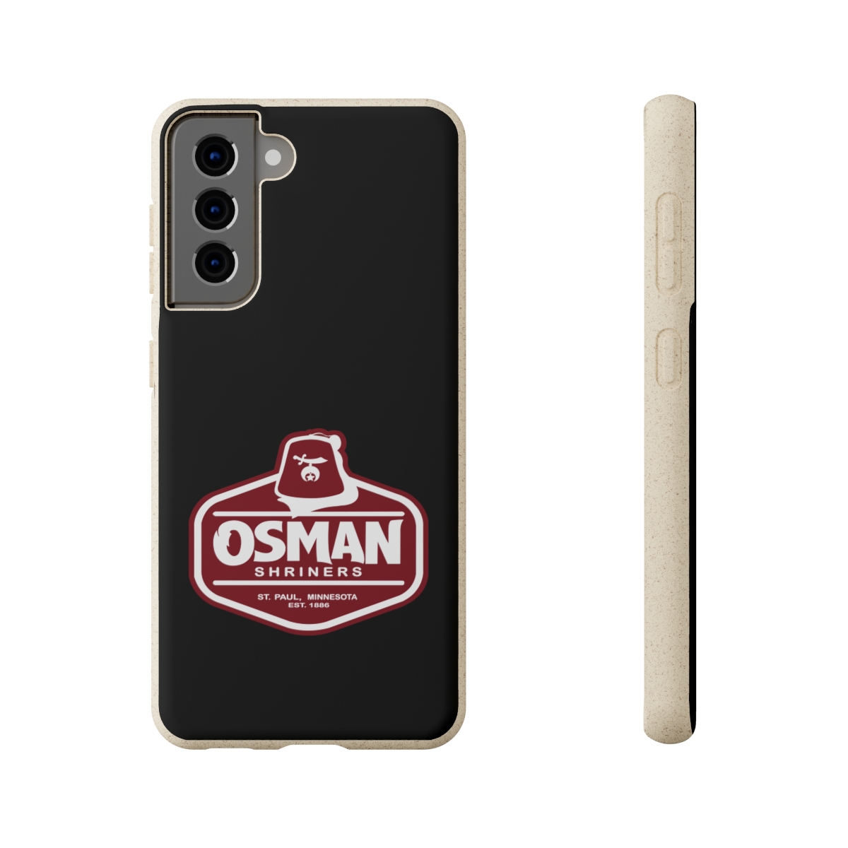Osman Shrine Biodegradable Case Black - Image 174