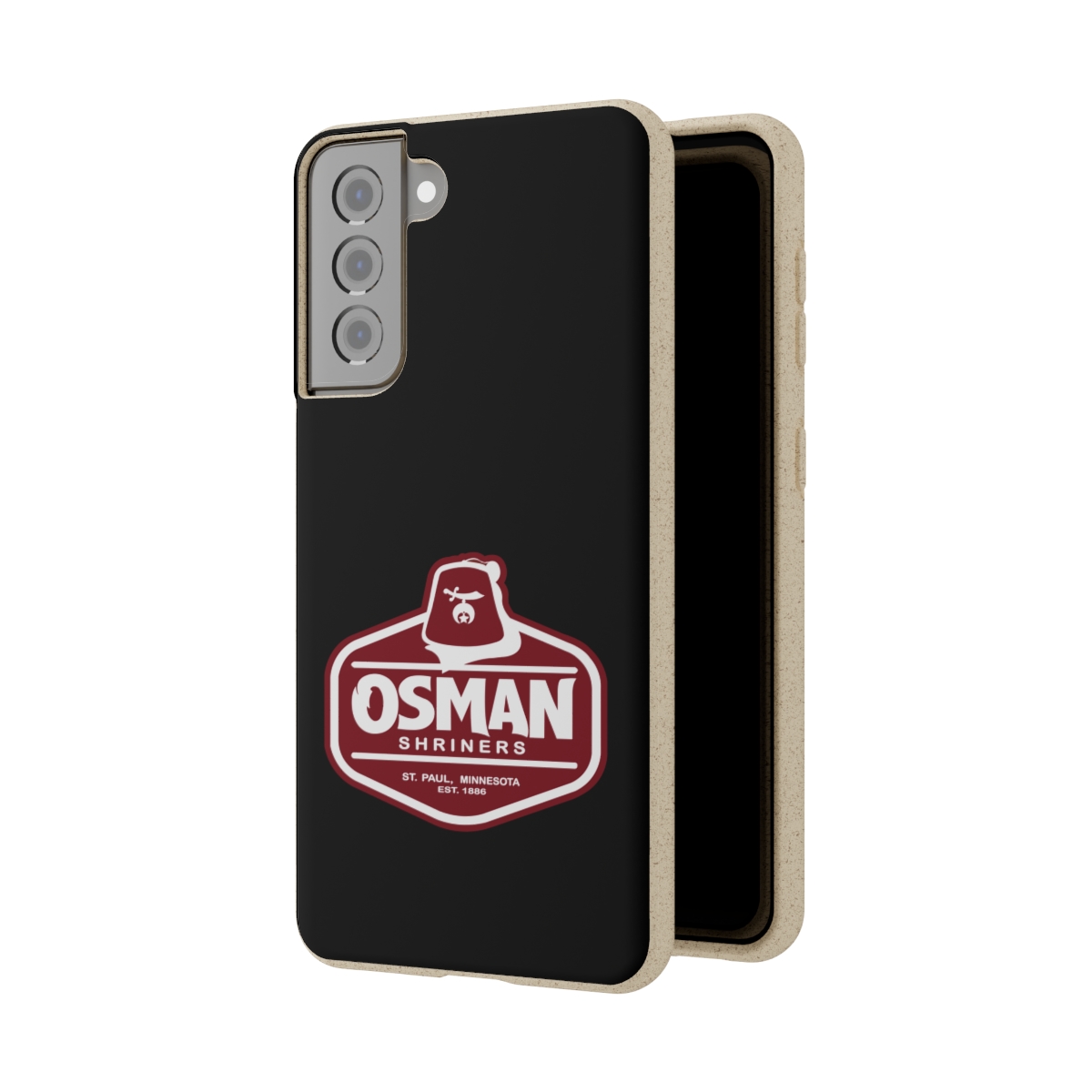 Osman Shrine Biodegradable Case Black - Image 175