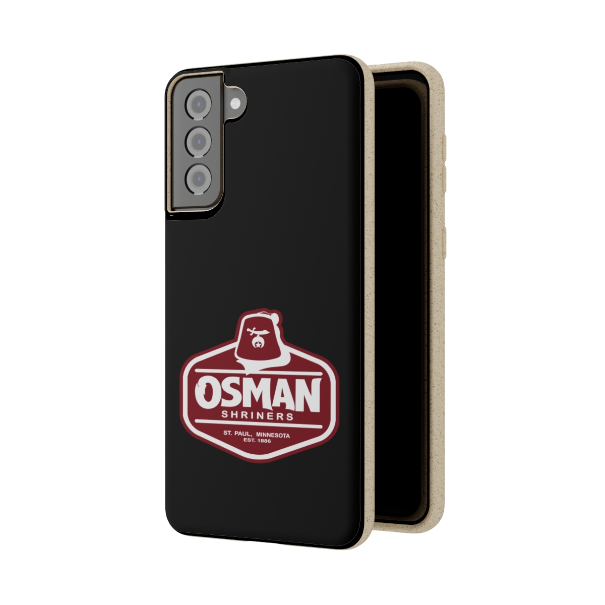Osman Shrine Biodegradable Case Black - Image 180