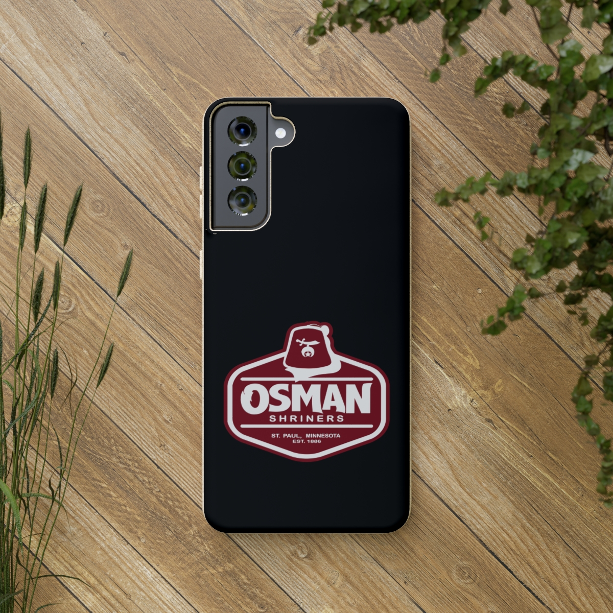 Osman Shrine Biodegradable Case Black - Image 181
