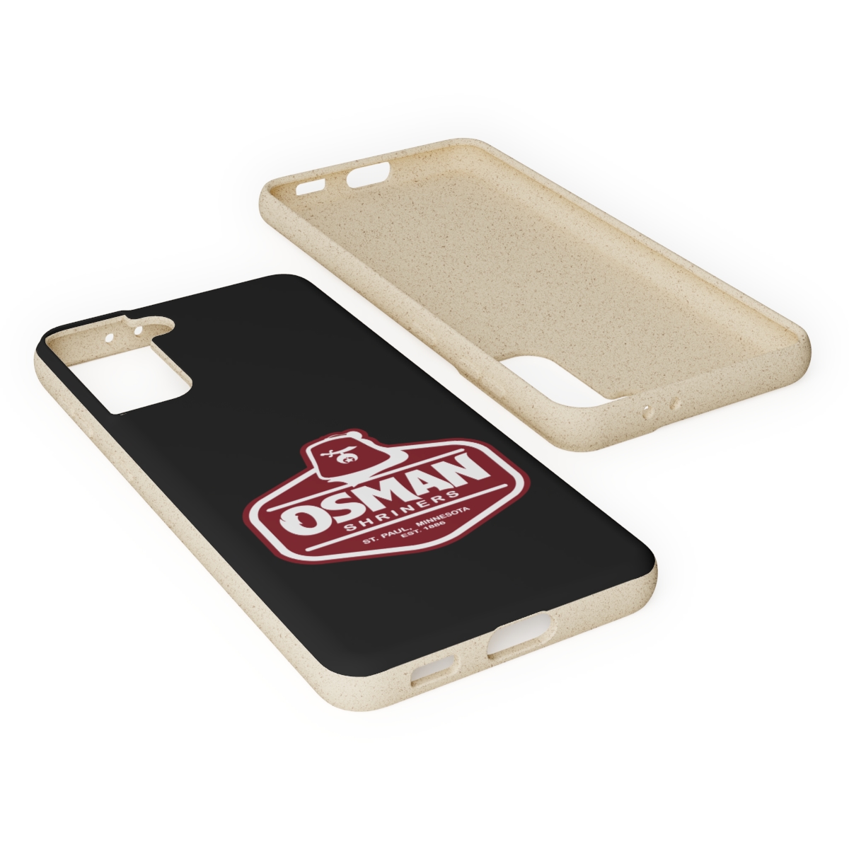 Osman Shrine Biodegradable Case Black - Image 35