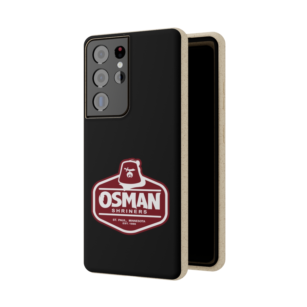 Osman Shrine Biodegradable Case Black - Image 38