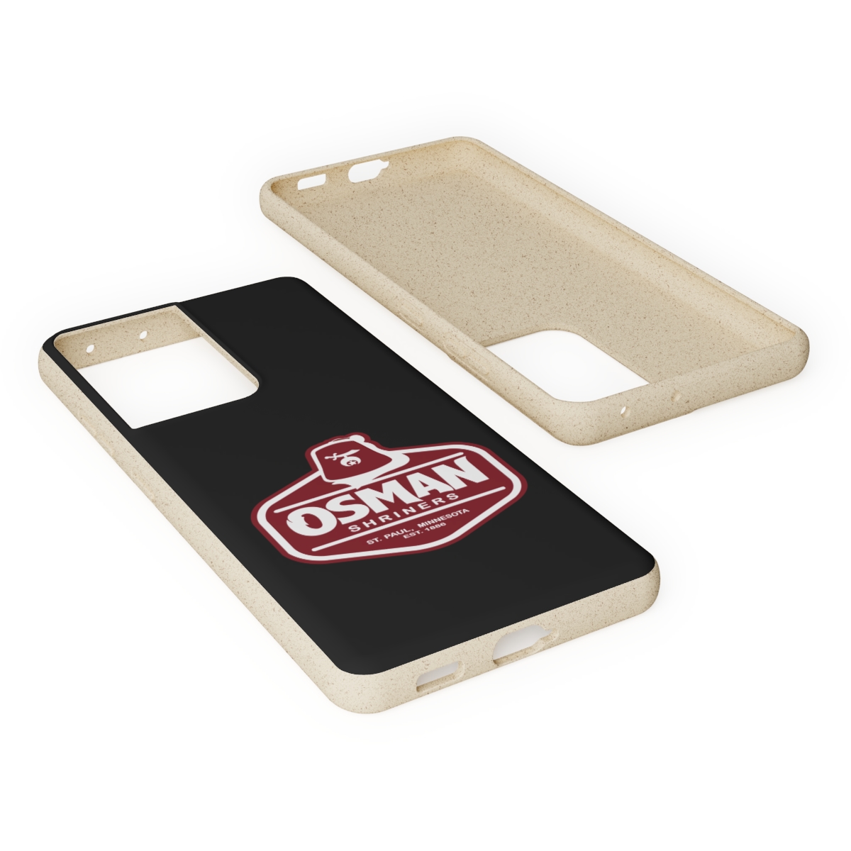Osman Shrine Biodegradable Case Black - Image 40