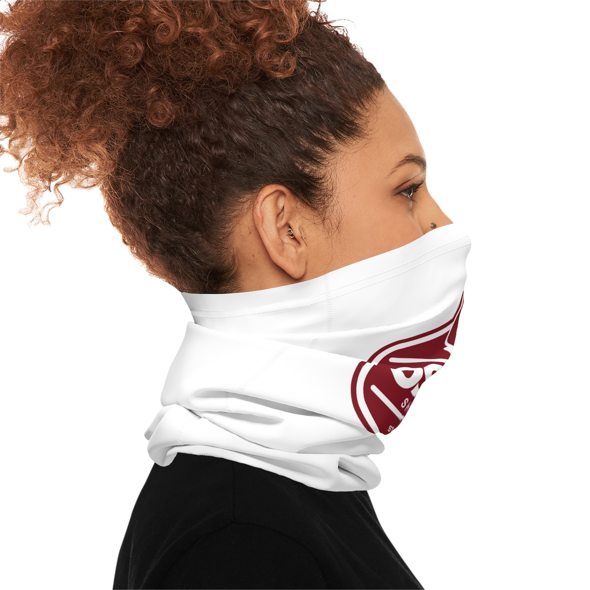Osman Shrine Midweight Neck Gaiter White - Image 5