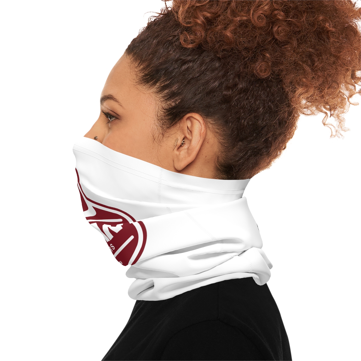 Osman Shrine Midweight Neck Gaiter White - Image 6