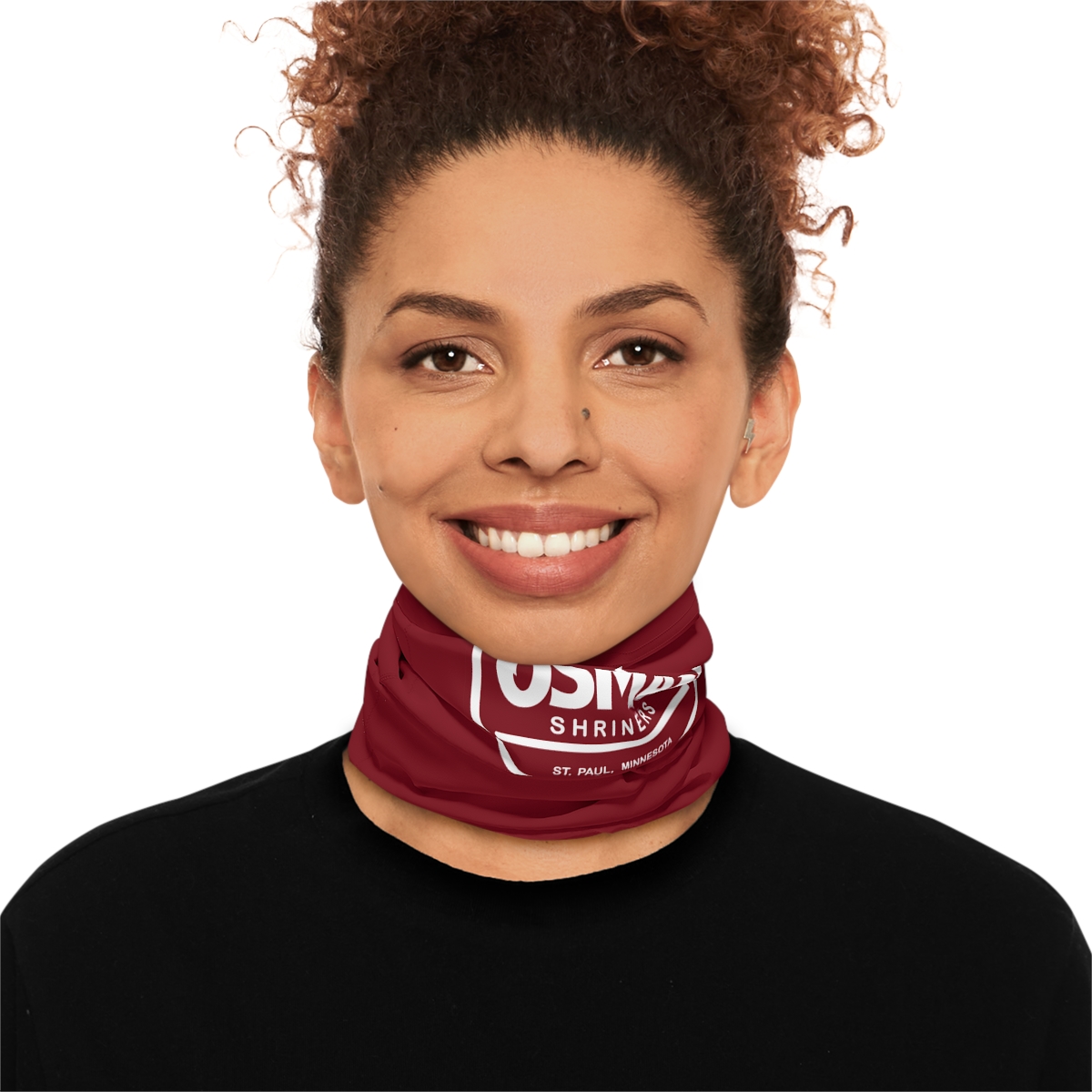 Osman Shrine Midweight Neck Gaiter Shrine Red - Image 7