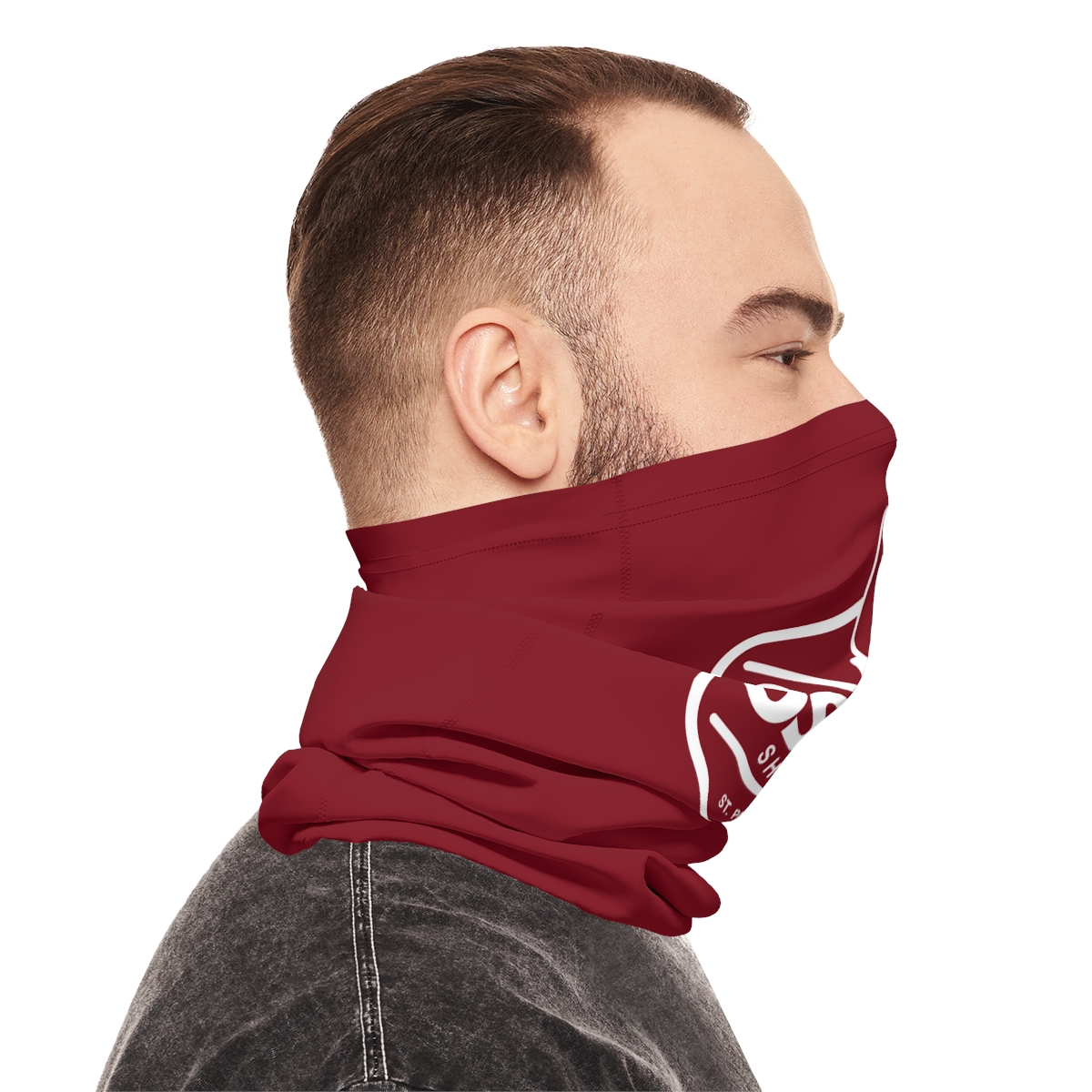 Osman Shrine Midweight Neck Gaiter Shrine Red - Image 10