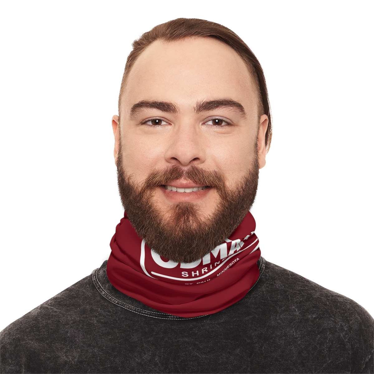 Osman Shrine Midweight Neck Gaiter Shrine Red - Image 12