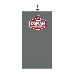 Osman Shrine Winter Neck Gaiter With Drawstring Dark Grey