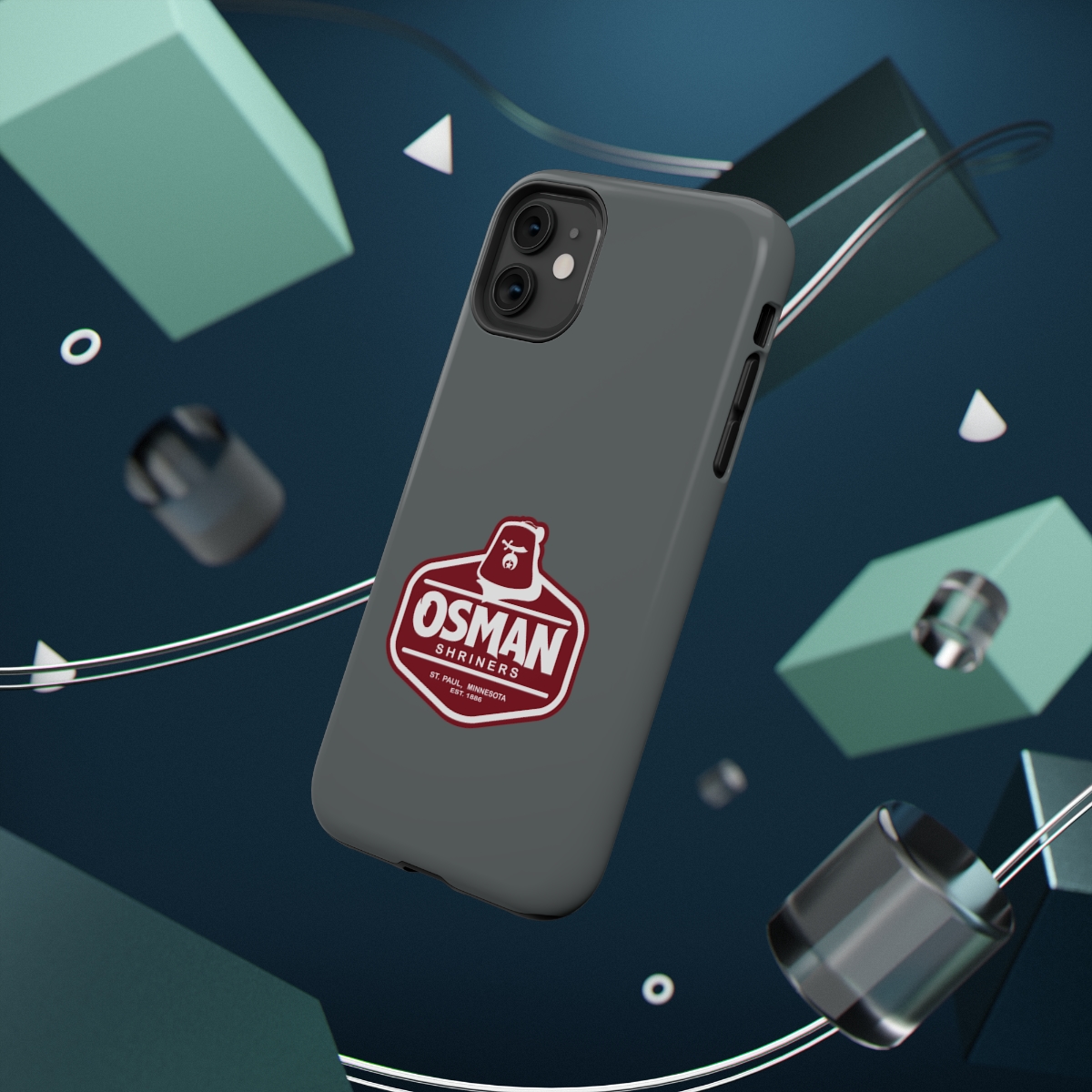 Osman Shrine Impact-Resistant Case Dark Grey - Image 22