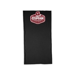 Osman Shrine Tube Scarf Black