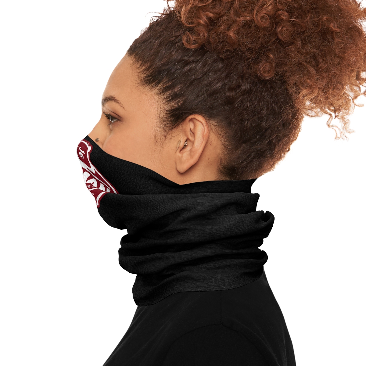 Osman Shrine Tube Scarf Black - Image 5