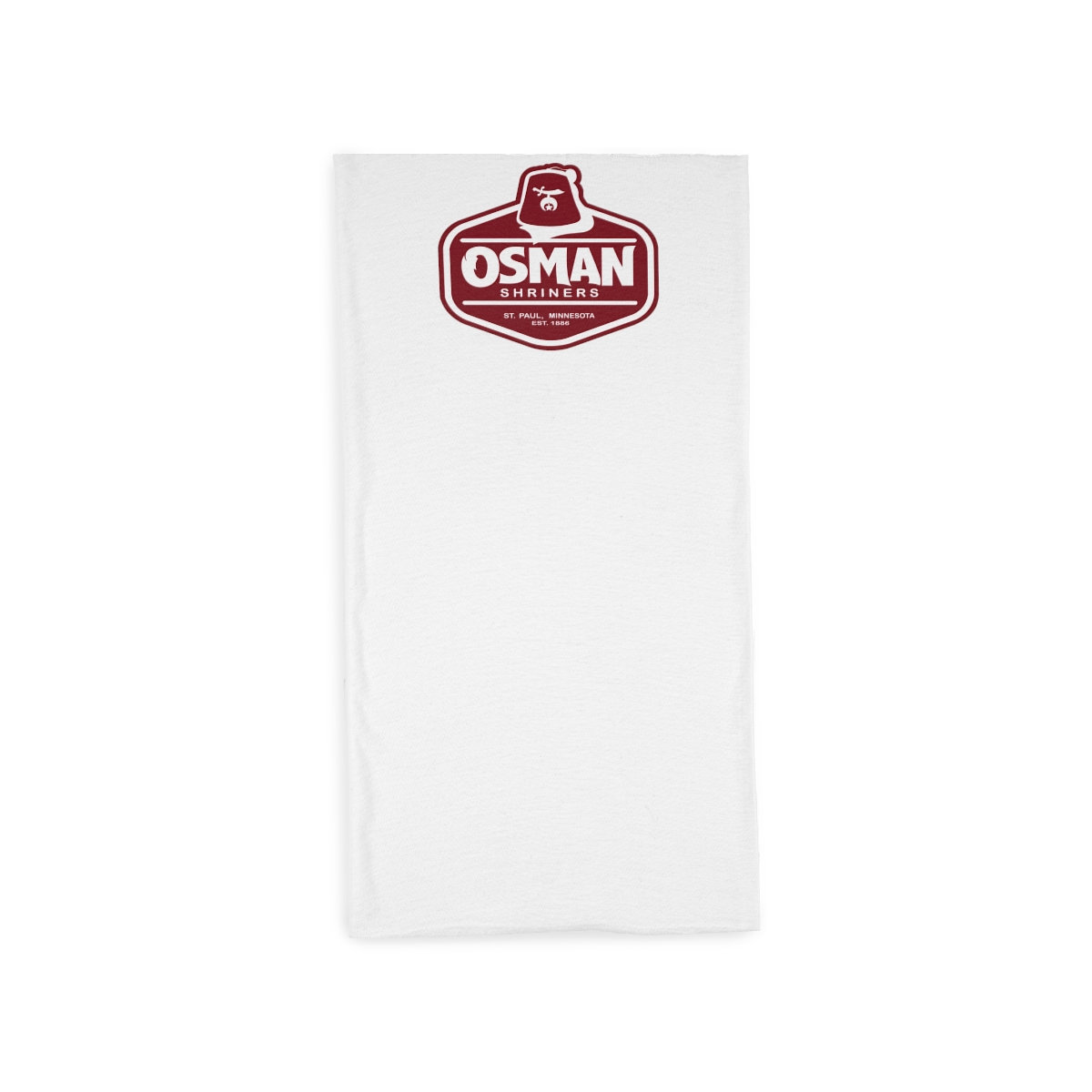 Osman Shrine Tube Scarf White