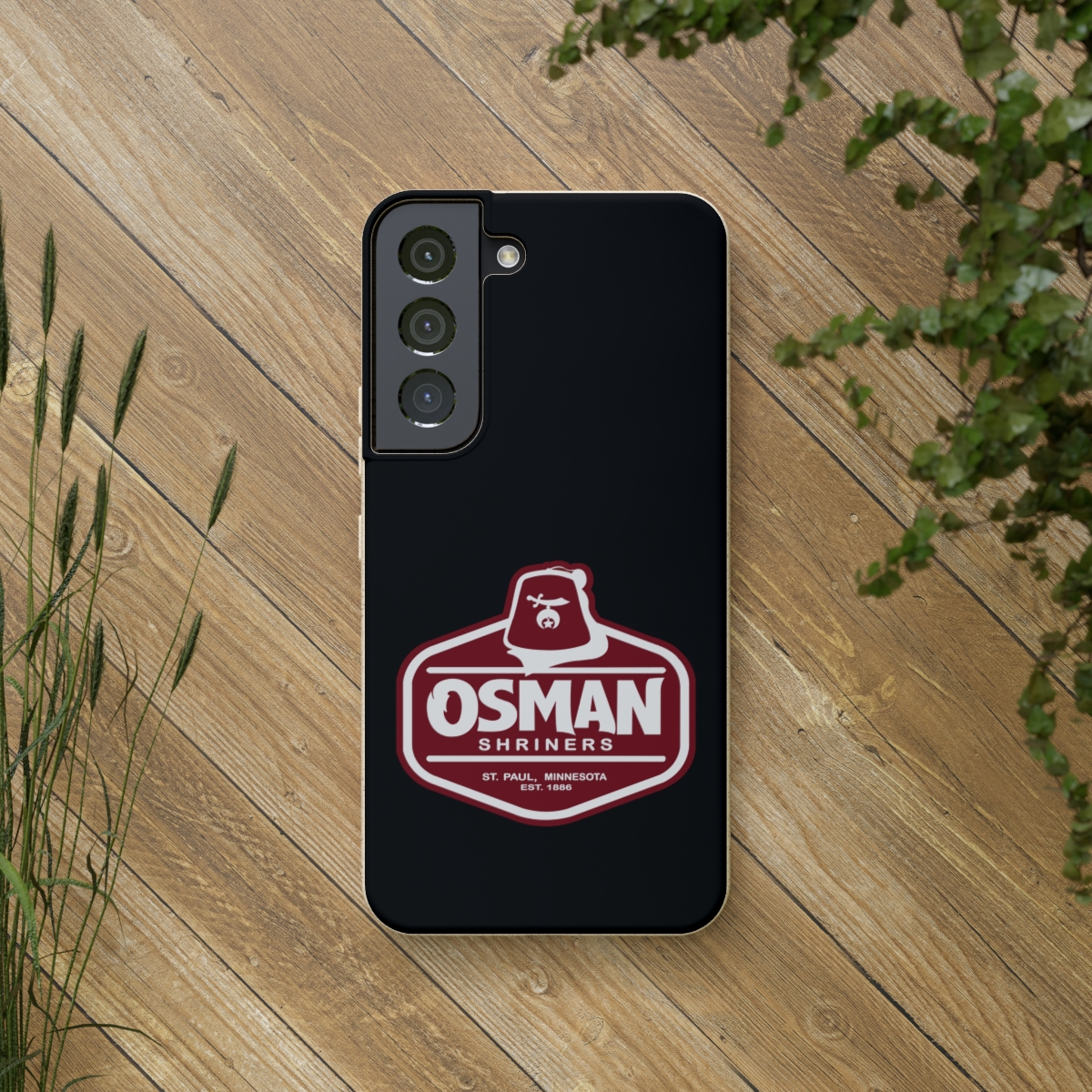 Osman Shrine Biodegradable Case Black - Image 161