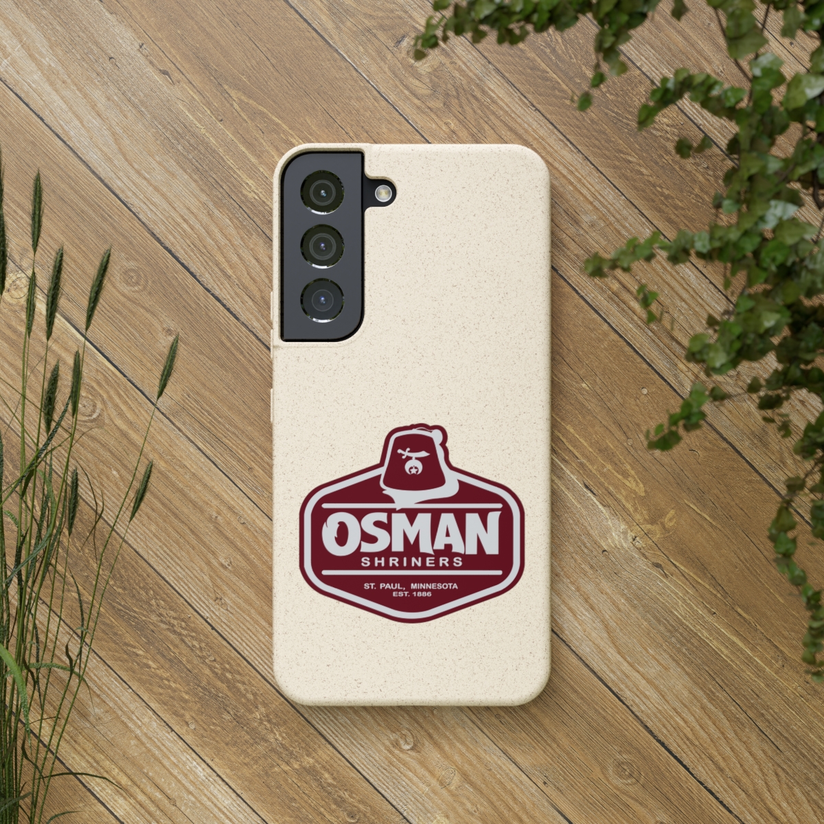 Osman Shrine Biodegradable Case White - Image 161