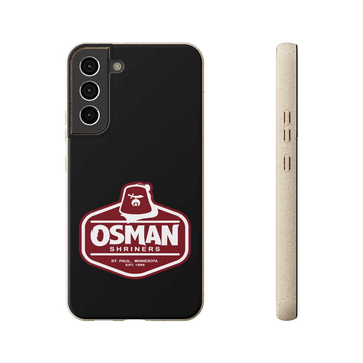 Osman Shrine Biodegradable Case Black - Image 164
