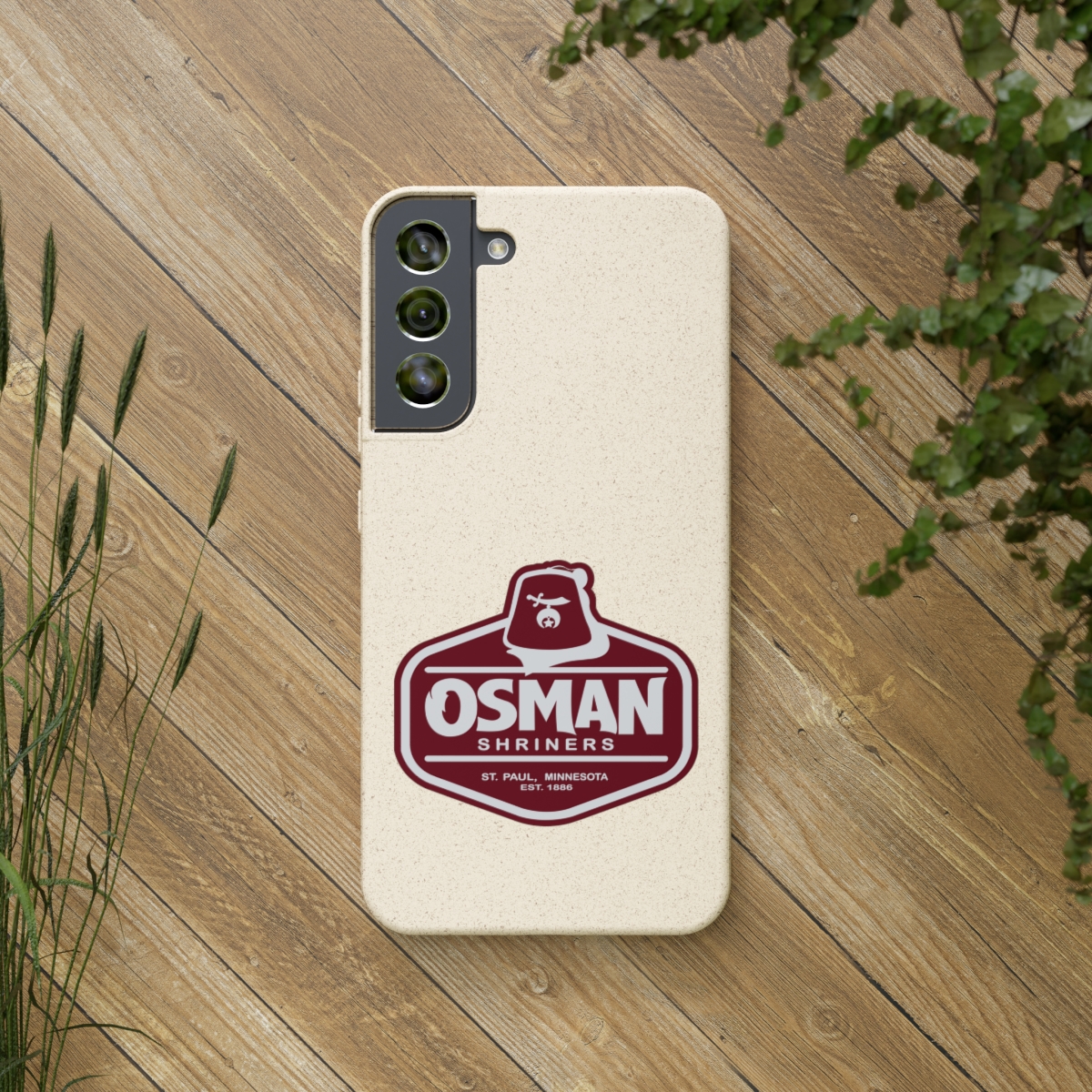 Osman Shrine Biodegradable Case White - Image 166
