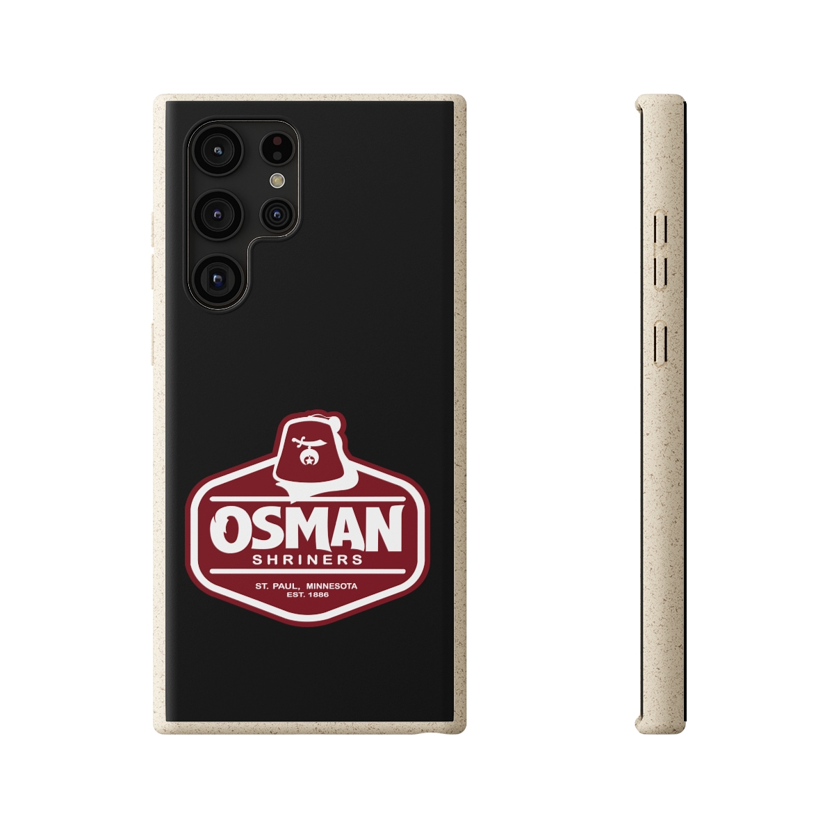 Osman Shrine Biodegradable Case Black - Image 169
