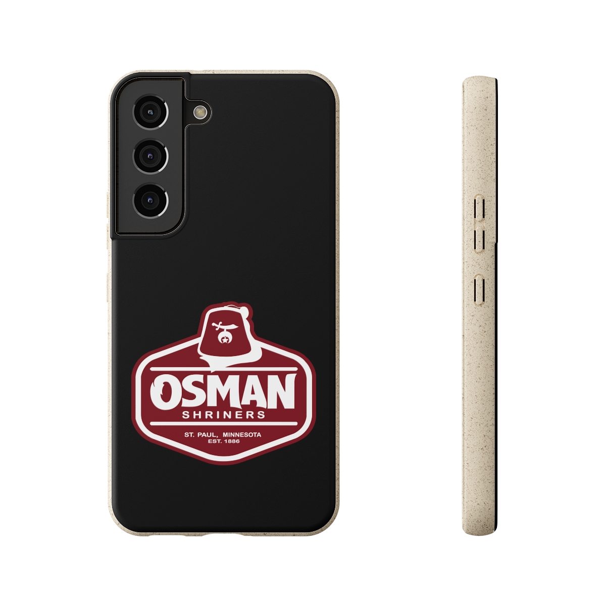 Osman Shrine Biodegradable Case Black - Image 214