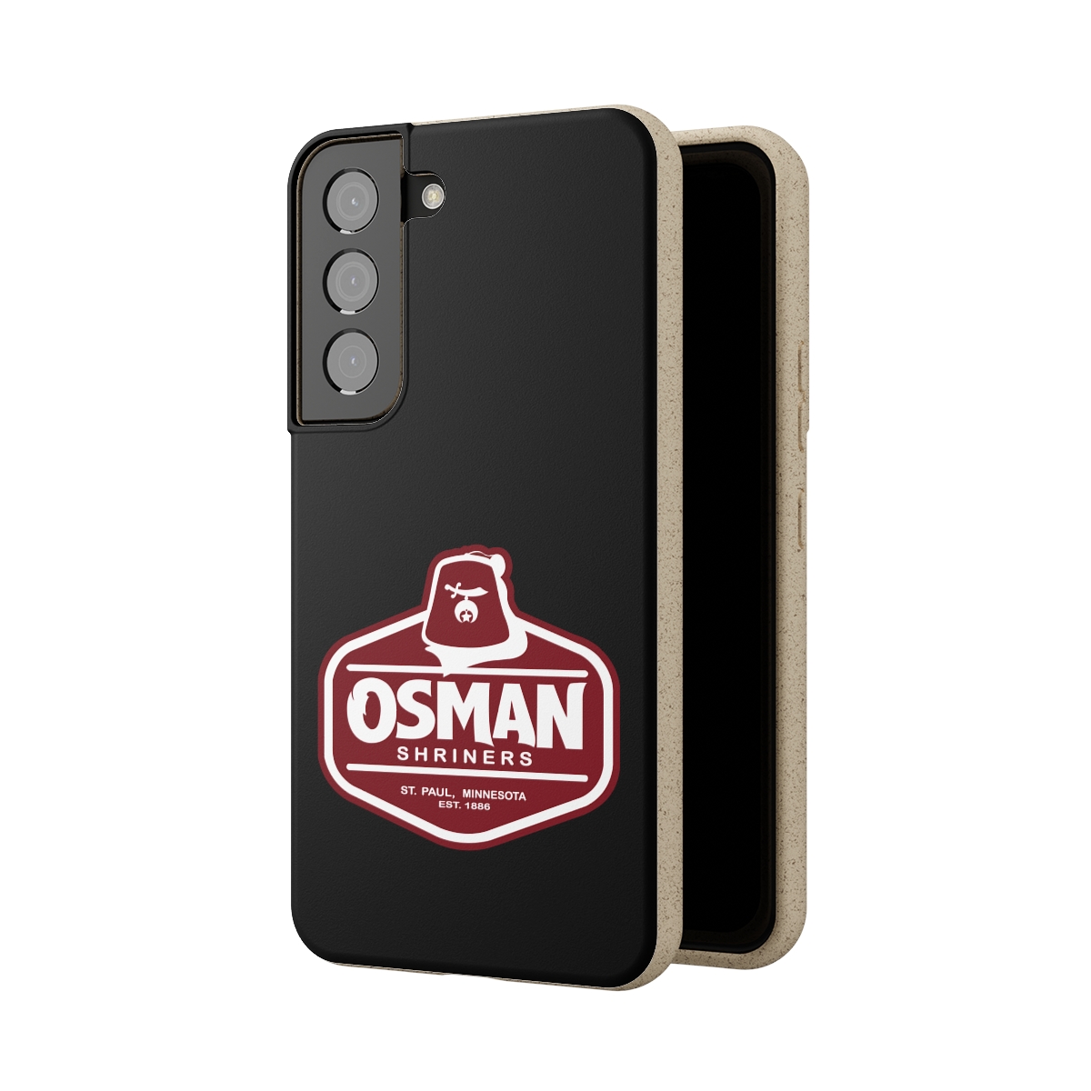 Osman Shrine Biodegradable Case Black - Image 215