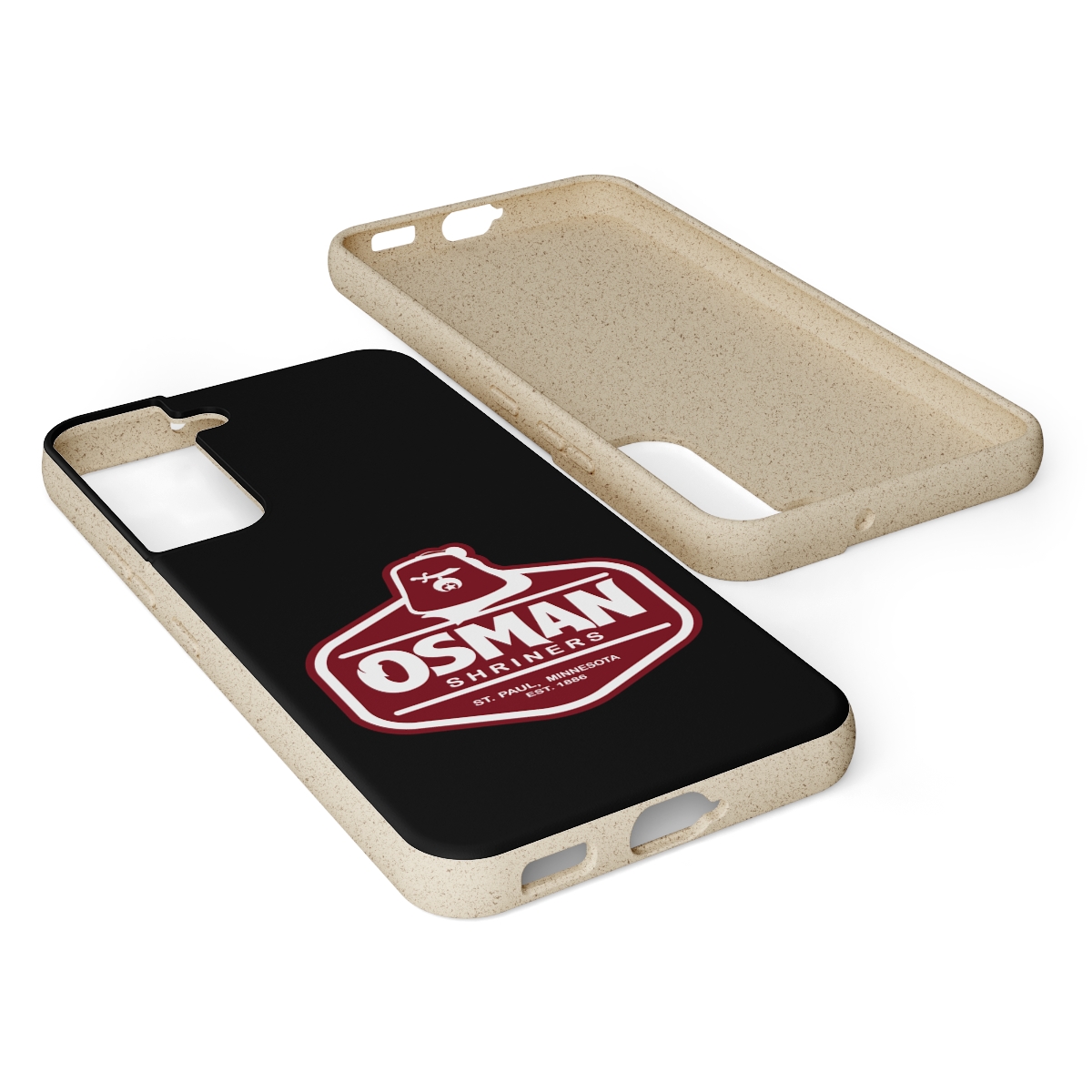 Osman Shrine Biodegradable Case Black - Image 218