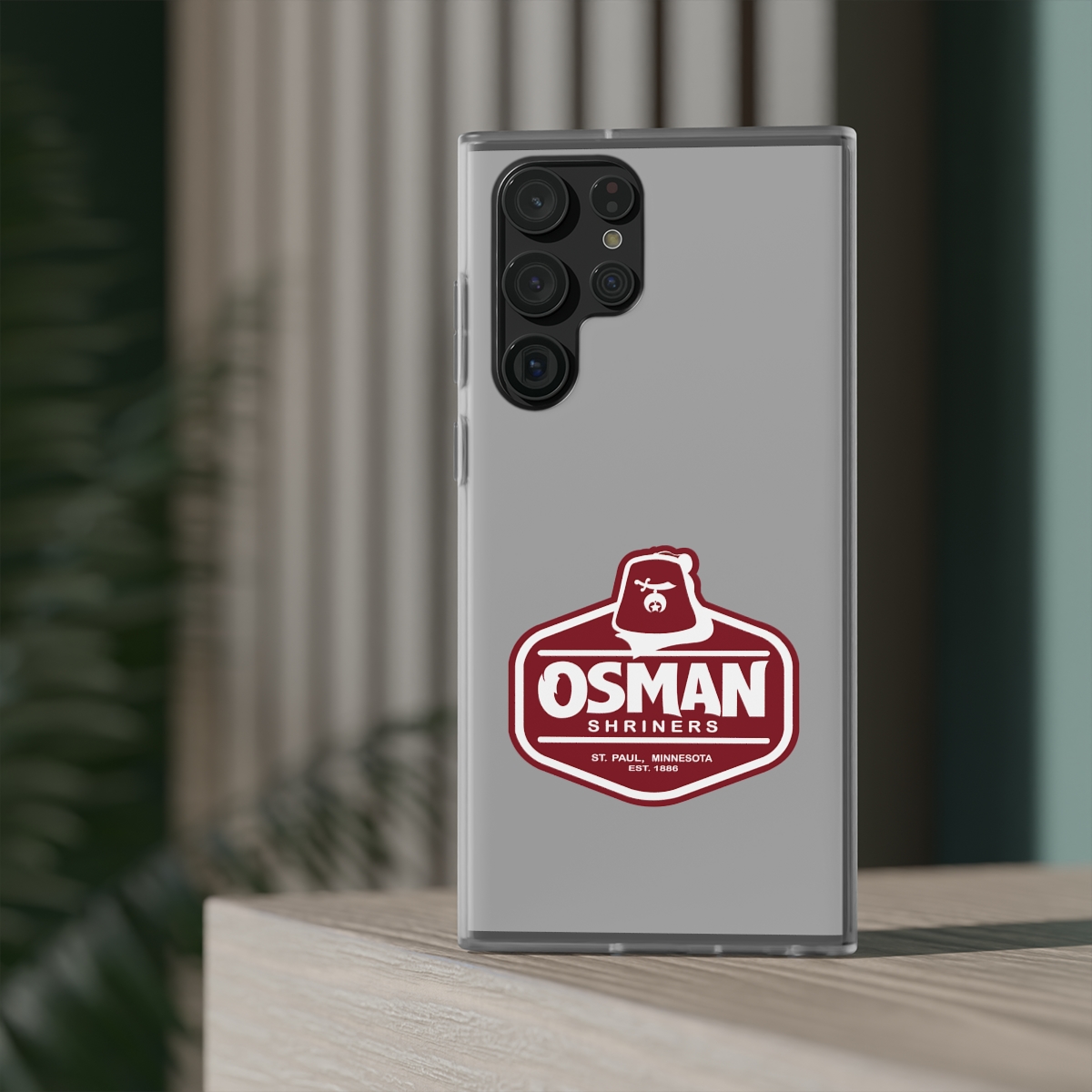 Osman Shrine Flexi Case Light Grey - Image 93