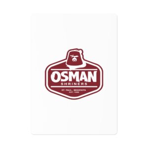 Osman Shrine Playing Cards (White)