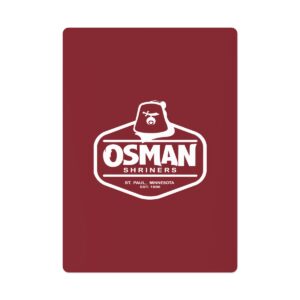 Osman Shrine Playing Cards (Shrine Red)
