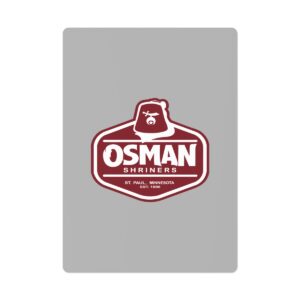 Osman Shrine Playing Cards (Light Grey)