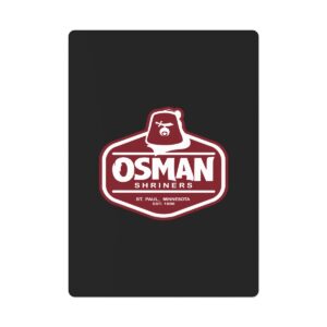 Osman Shrine Playing Cards (Black)