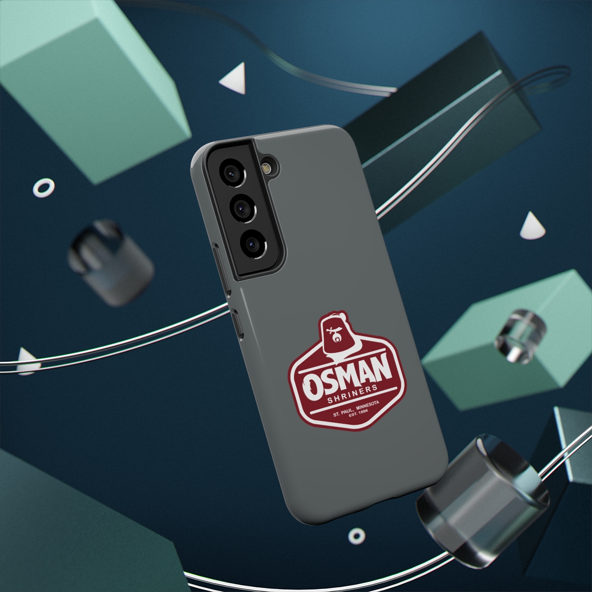 Osman Shrine Impact-Resistant Case Dark Grey - Image 28