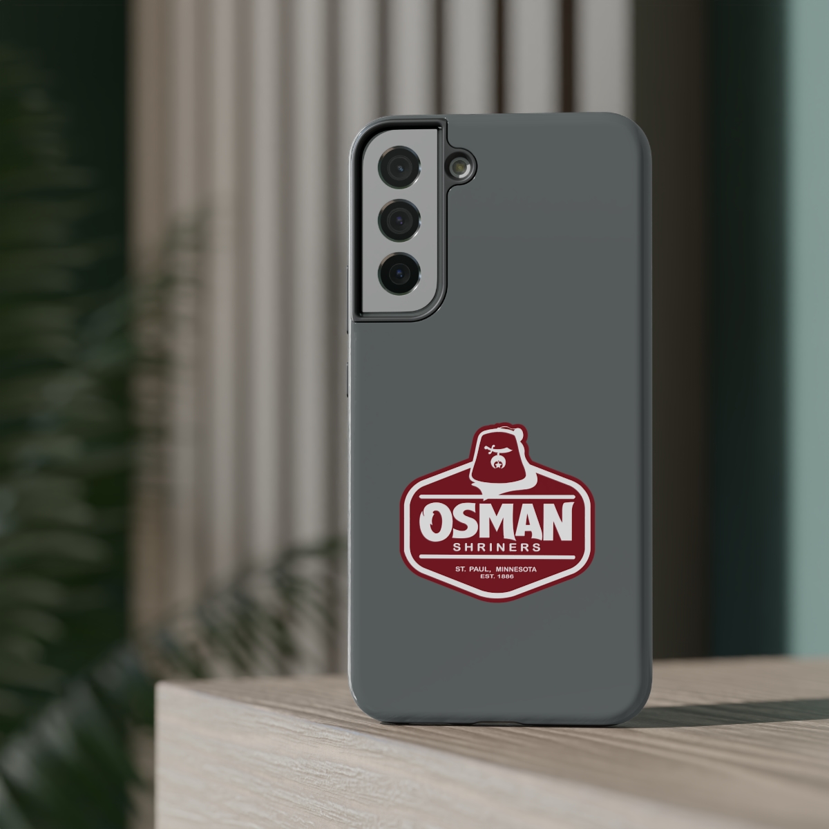 Osman Shrine Impact-Resistant Case Dark Grey - Image 33