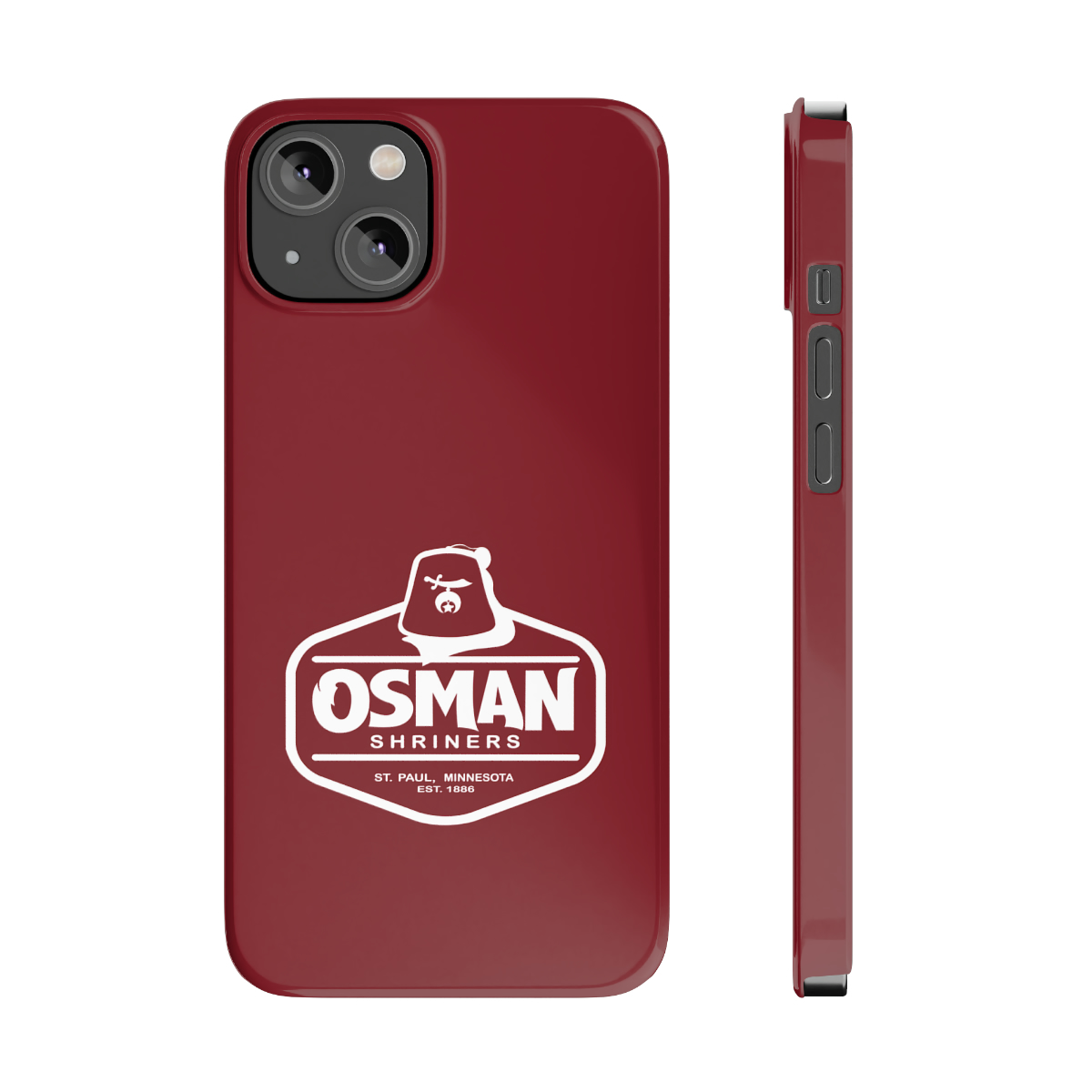 Osman Shrine Slim Phone Case Shrine Red - Image 63