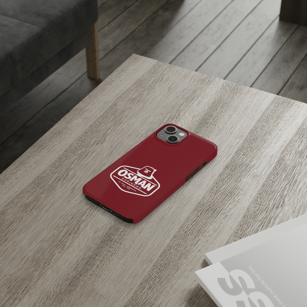 Osman Shrine Slim Phone Case Shrine Red - Image 64