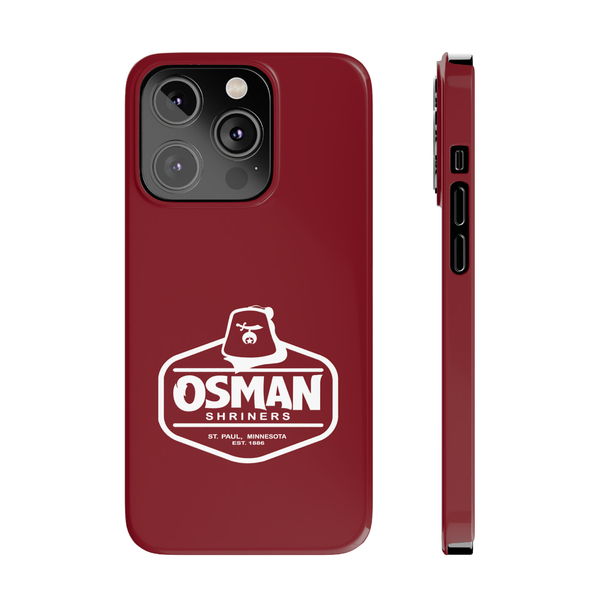 Osman Shrine Slim Phone Case Shrine Red - Image 65