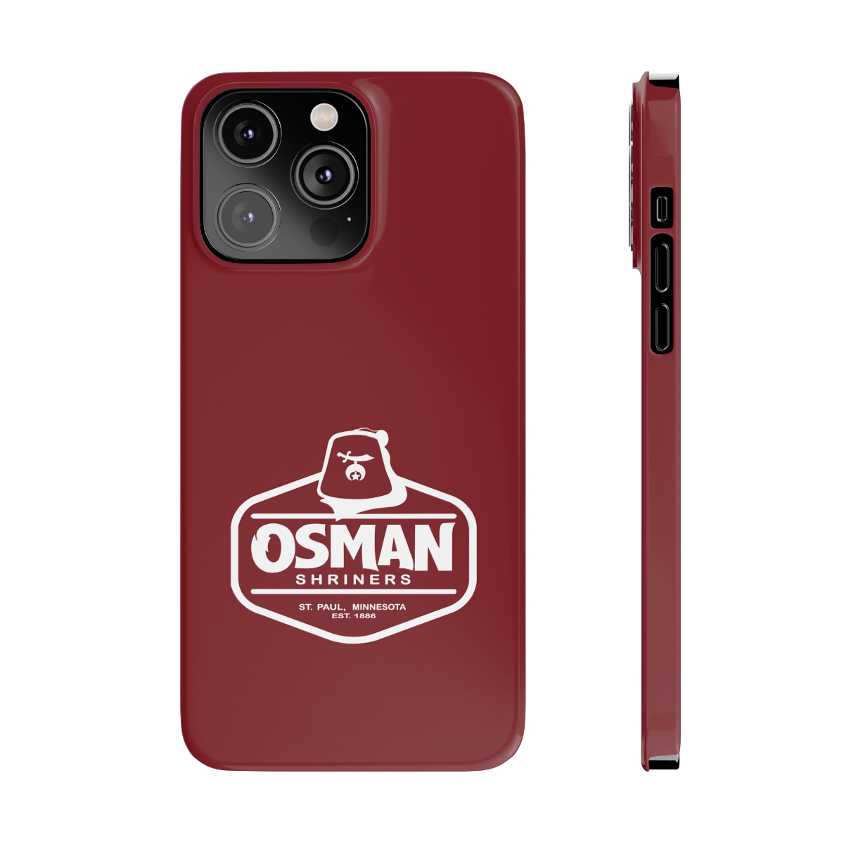 Osman Shrine Slim Phone Case Shrine Red - Image 67