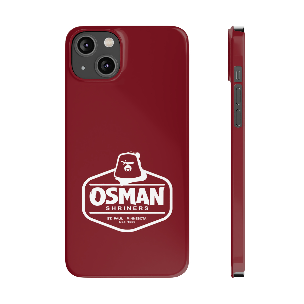 Osman Shrine Slim Phone Case Shrine Red - Image 69