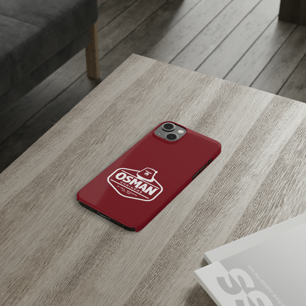 Osman Shrine Slim Phone Case Shrine Red - Image 70