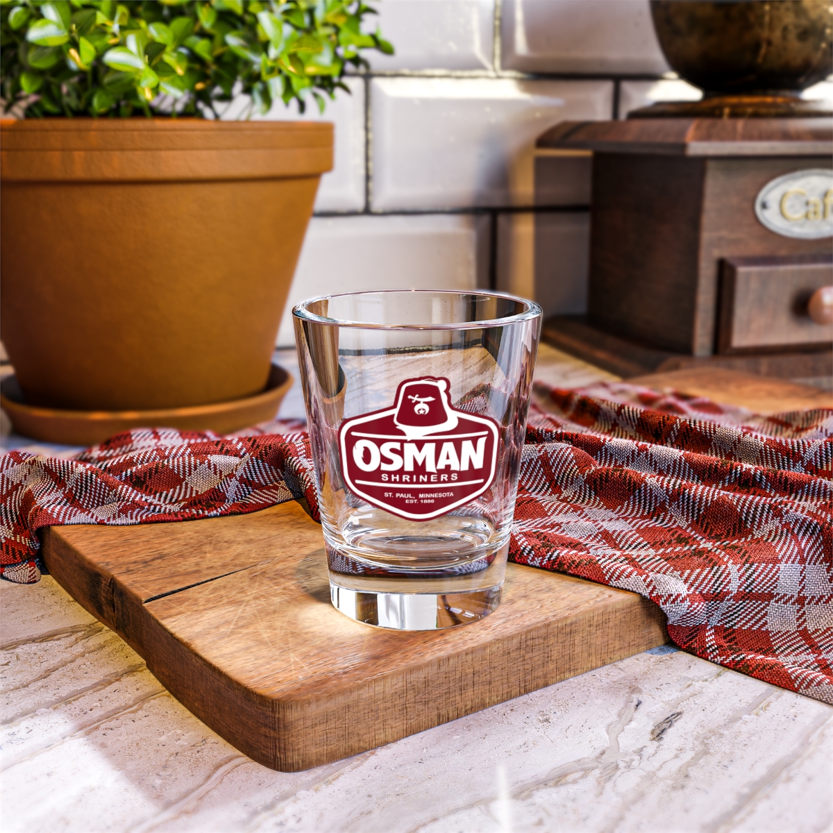 Osman Shrine Shot Glass, 1.5oz - Image 5