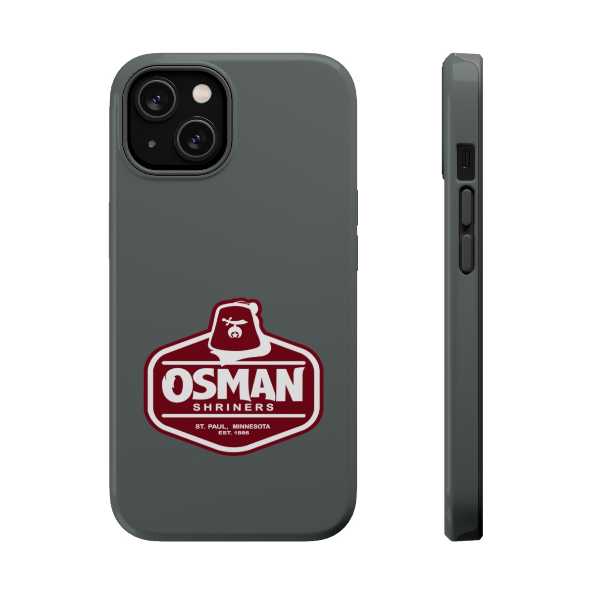 Osman Shrine MagSafe Tough Case Dark Grey - Image 4