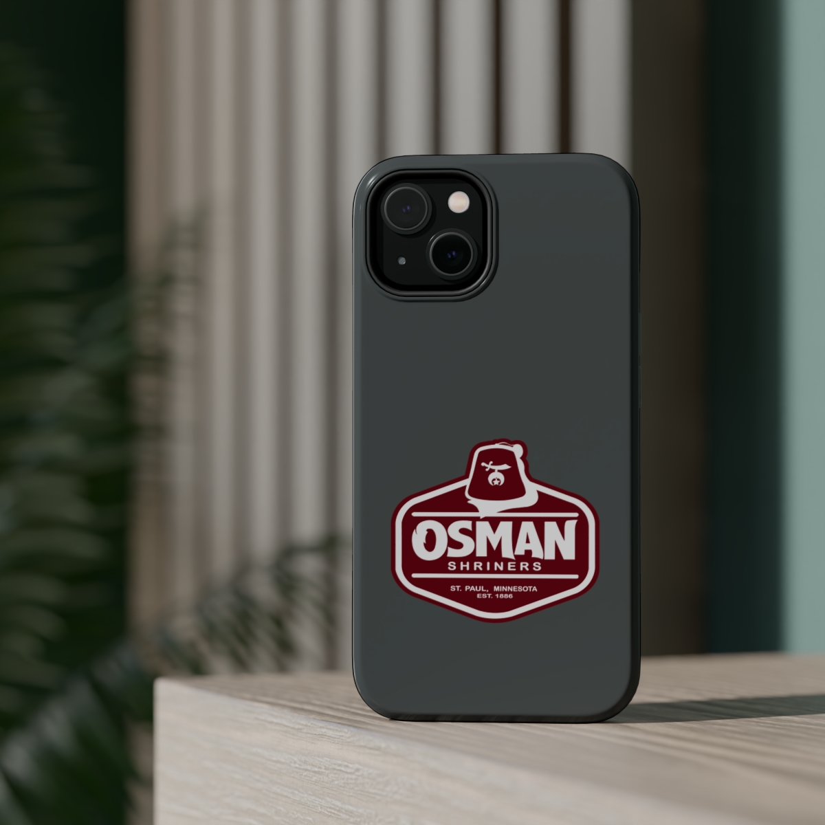 Osman Shrine MagSafe Tough Case Dark Grey - Image 7