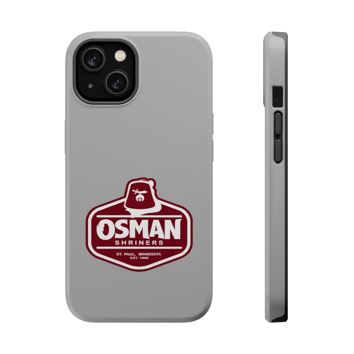 Osman Shrine MagSafe Tough Case Light Grey - Image 4
