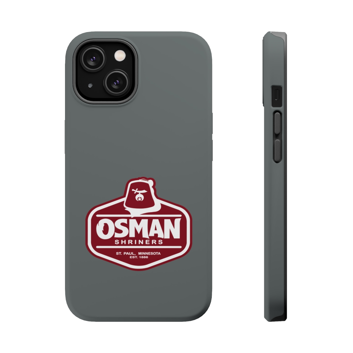Osman Shrine MagSafe Tough Case Dark Grey - Image 9
