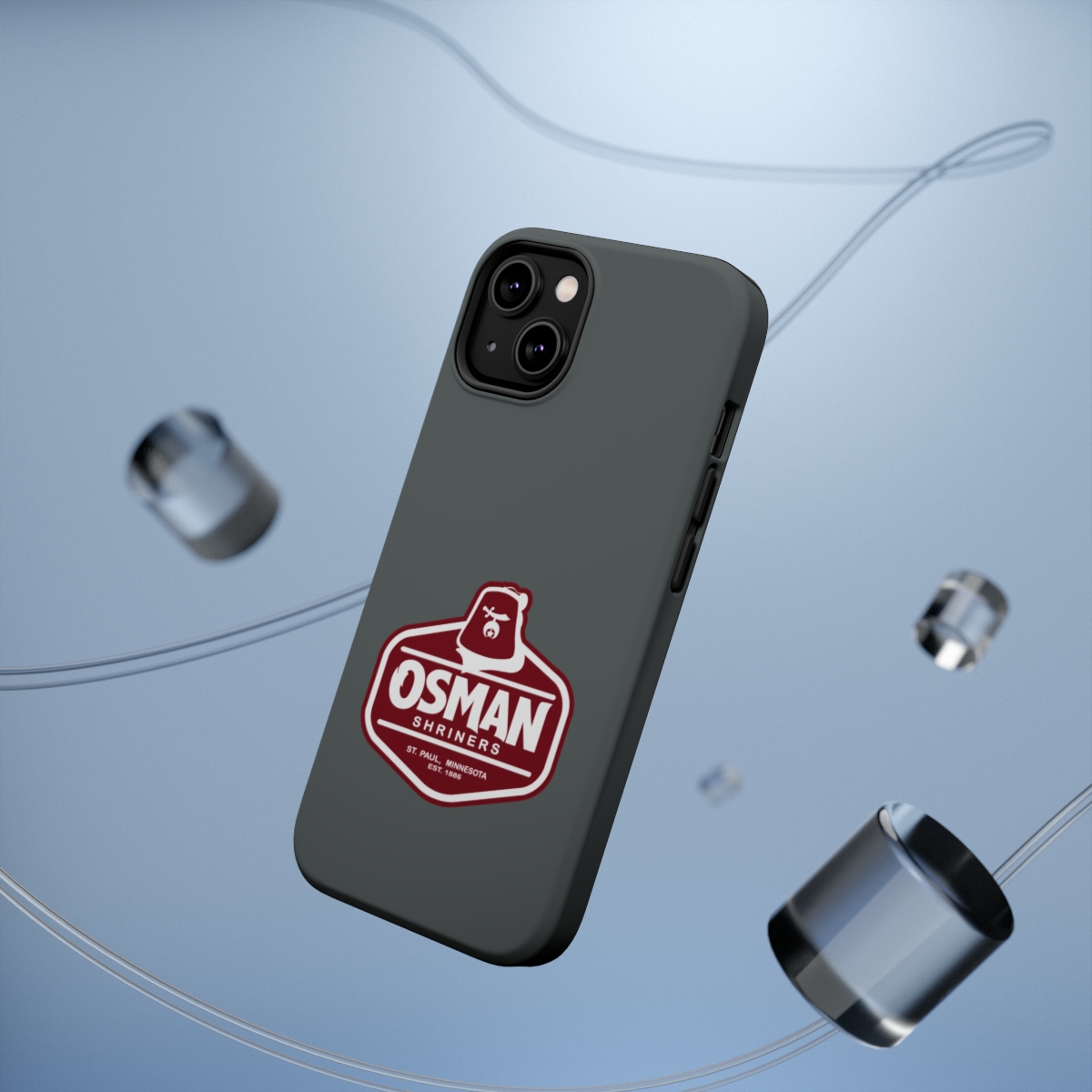 Osman Shrine MagSafe Tough Case Dark Grey - Image 13