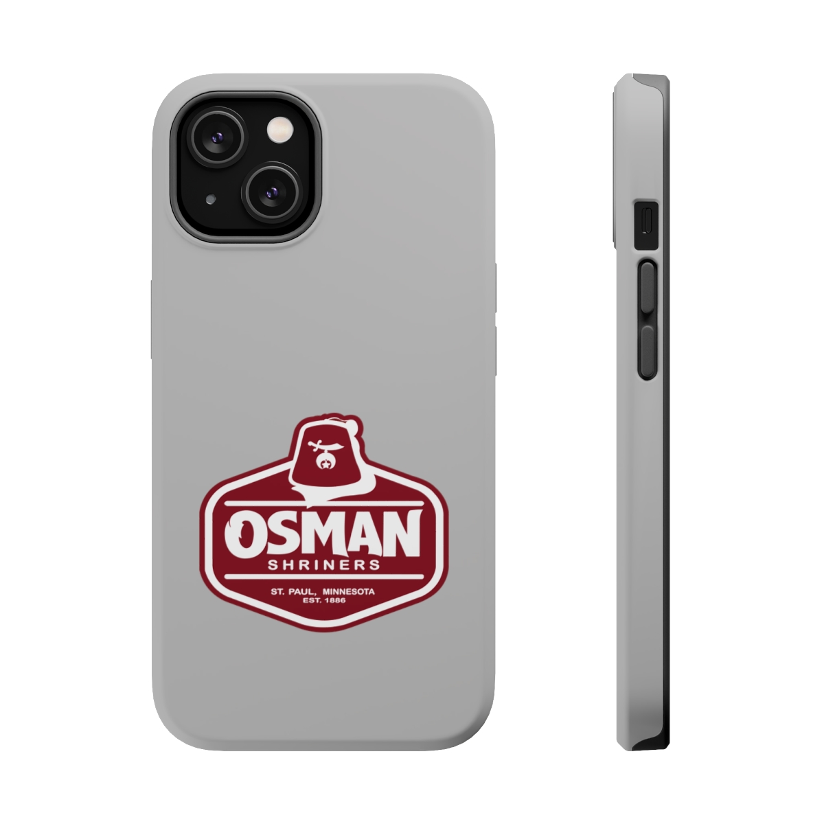 Osman Shrine MagSafe Tough Case Light Grey - Image 9