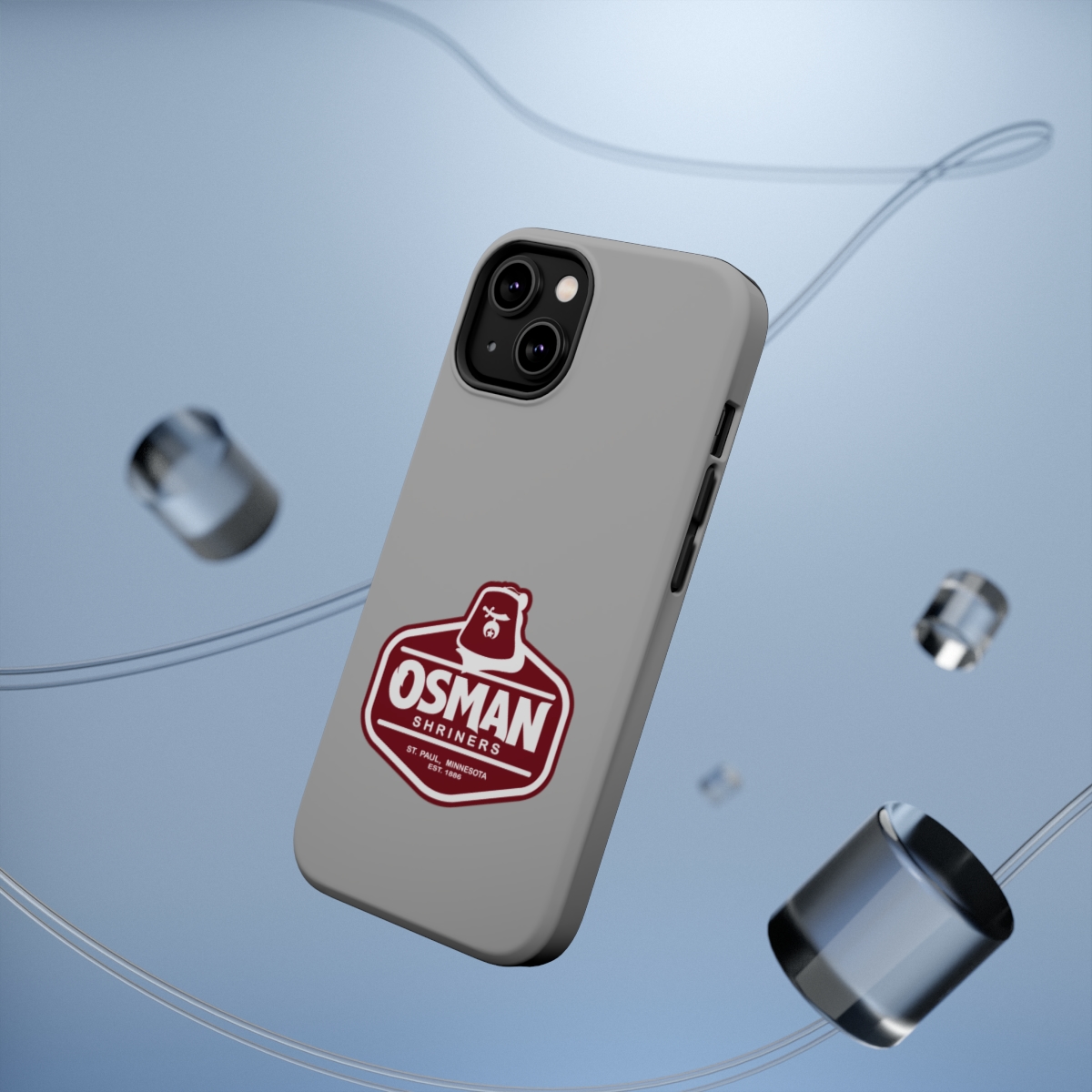 Osman Shrine MagSafe Tough Case Light Grey - Image 13