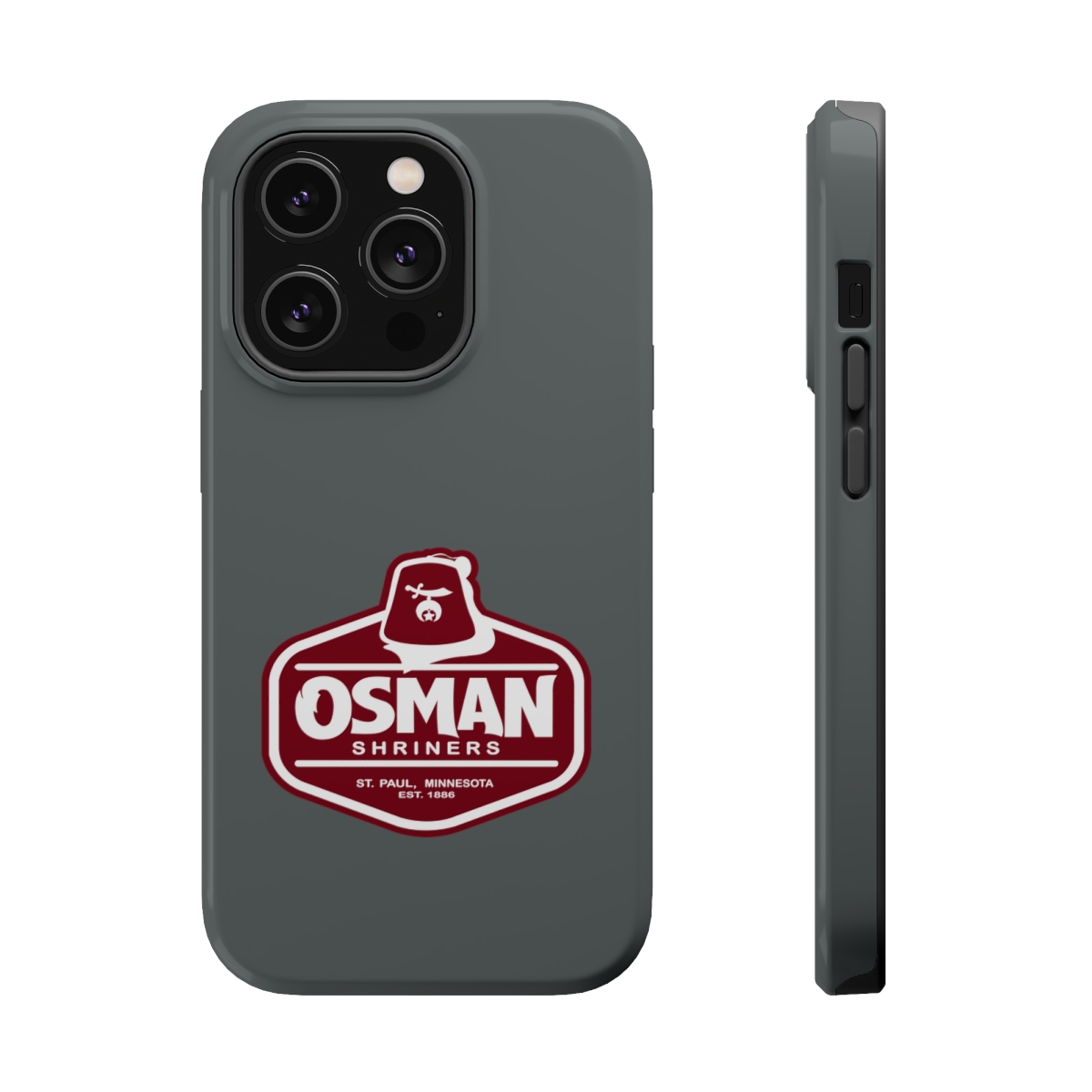 Osman Shrine MagSafe Tough Case Dark Grey - Image 14