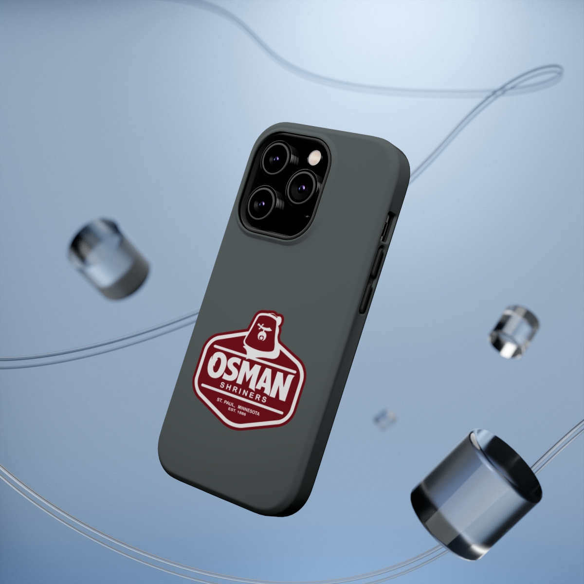Osman Shrine MagSafe Tough Case Dark Grey - Image 23